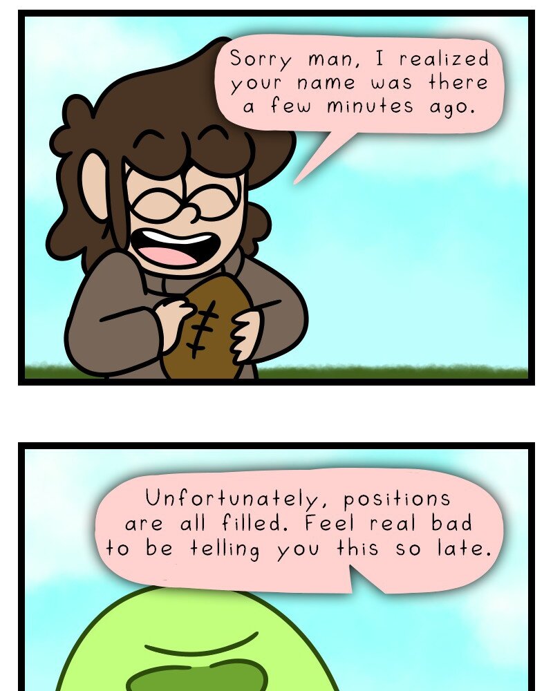 Life of a Highschool Slime - Episode 6, Page 3: Sophomore Year- Chapter 6
